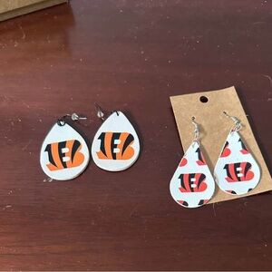 Bengals earrings
